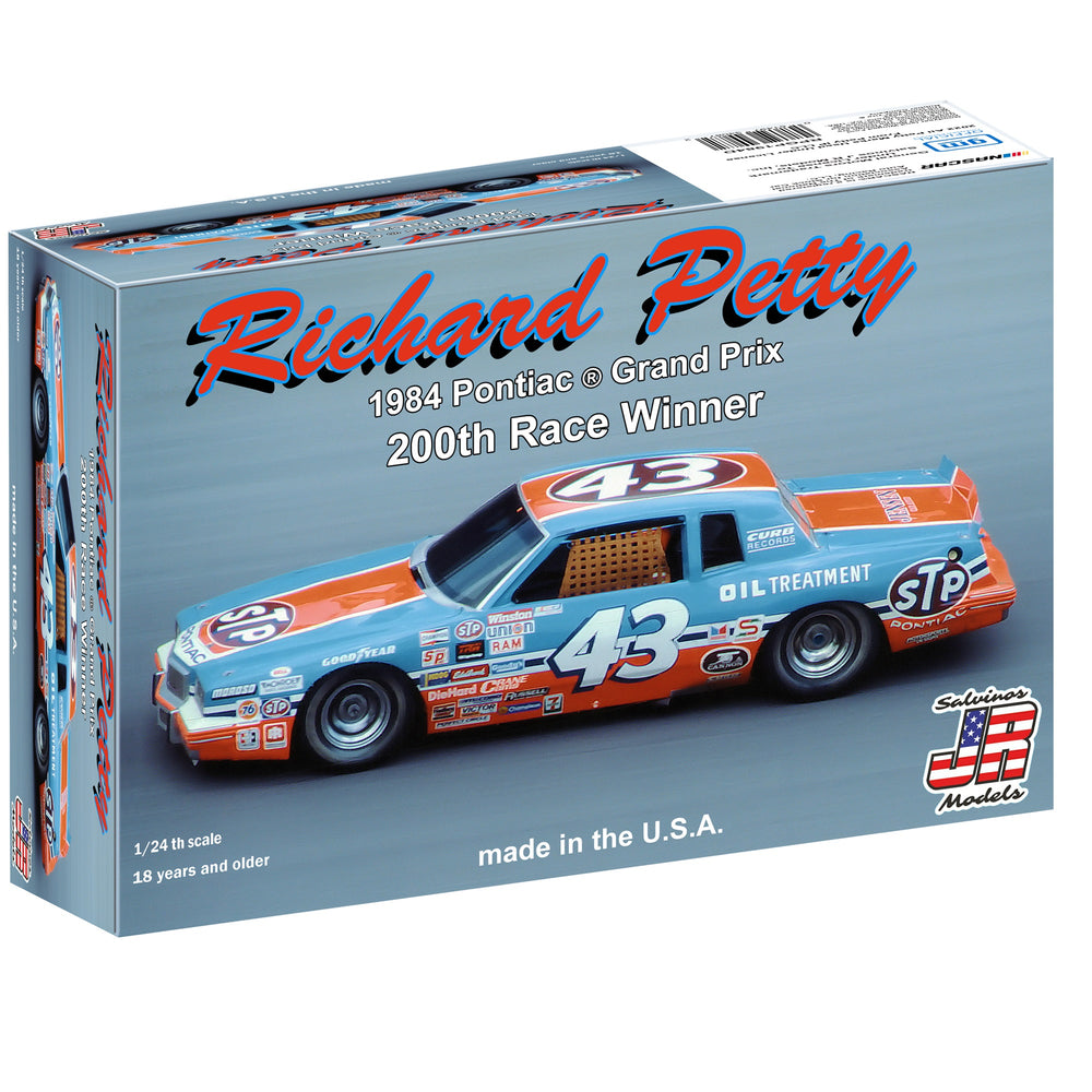 Salvinos JR Models 1/24 Richard Petty 1984 Pontiac Grand Prix 200th Race
