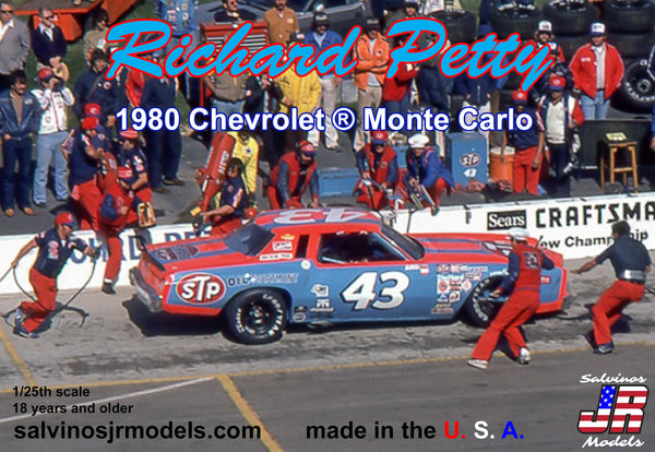 Salvinos JR Models 1/25 Richard Petty Racing 1980 Chevrolet Monte Carlo Reverse
