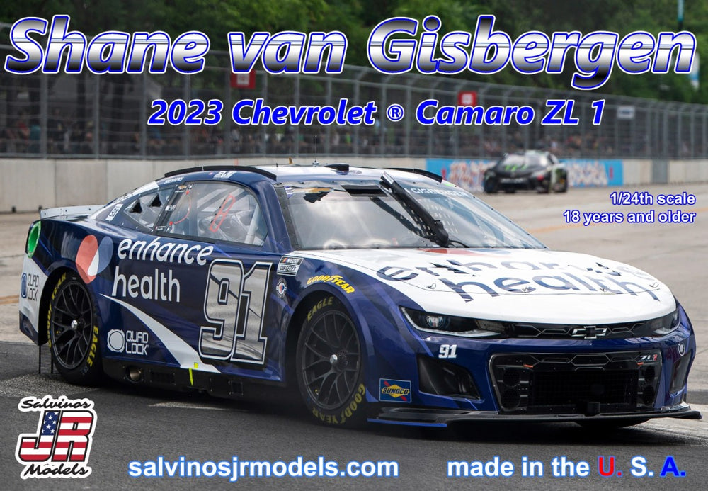 Salvinos JR Models Trackhouse Racing, 2023 Shane Van Gisbergen Camaro