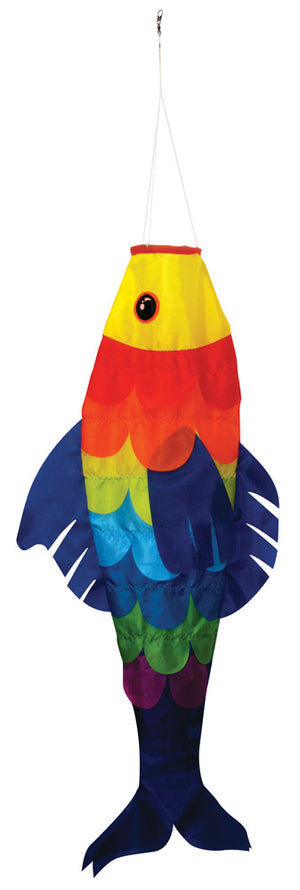 Skydog Kites 48" Sunburst Fish Windsock
