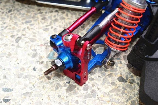 GPM ALUMINUM FRONT C HUB TRAXXAS SLASH 4X4 / SLASH 4X4 LCG / XO-01 SUPERCAR RED