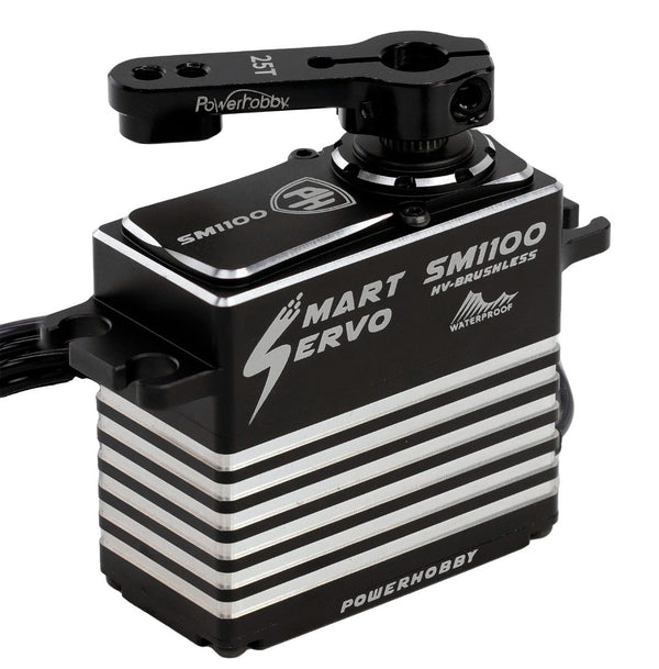 Powerhobby SM1100 78KG Super MEGA Torque Steel Gears WP Smart Programmable Servo