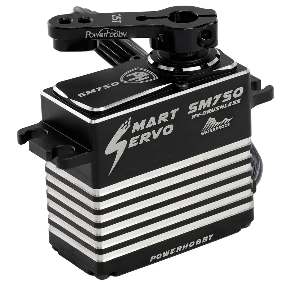 Powerhobby SM750 54KG Super Torque Steel Gears WP Smart Servo / Winch