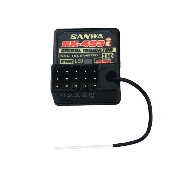 RX-493i 4-Channel Receiver w/ Coaxial Antenna, for M17 and M