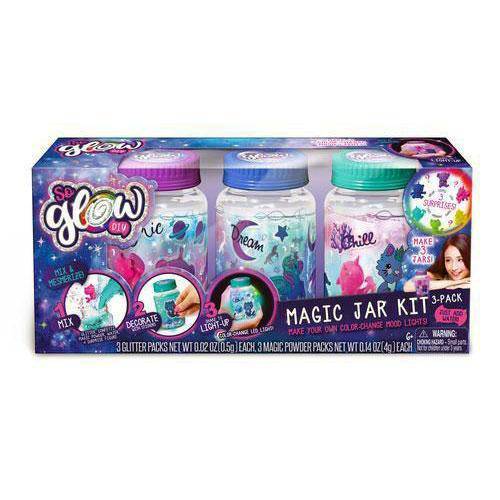 ToyShnip So Glow DIY - 3 Pack Mini Jar - Blue/Purple/Teal — Toys & Games