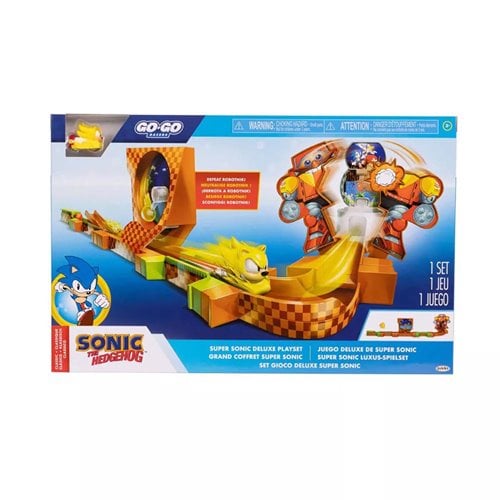 ToyShnip Sonic Go Go Racers Deluxe Playset — Action Figure