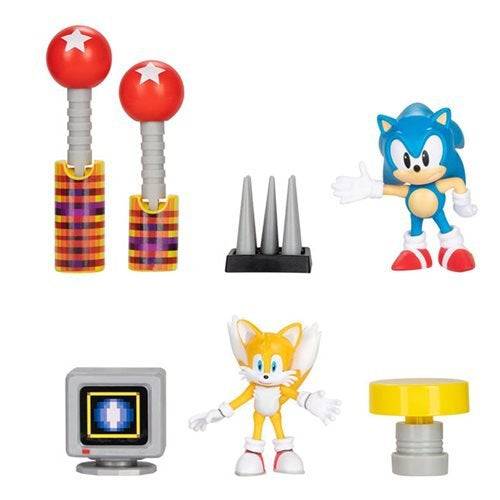 ToyShnip Sonic the Hedgehog 2 1/2-Inch Figure Diorama Set — Action Figure