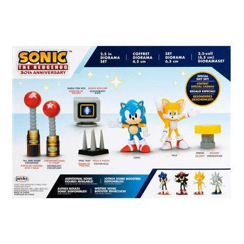 ToyShnip Sonic the Hedgehog 2 1/2-Inch Figure Diorama Set — Action Figure