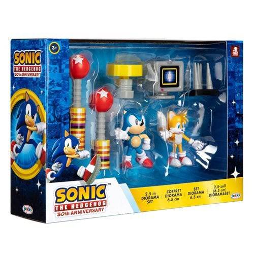 ToyShnip Sonic the Hedgehog 2 1/2-Inch Figure Diorama Set — Action Figure