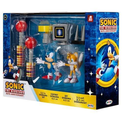 ToyShnip Sonic the Hedgehog 2 1/2-Inch Figure Diorama Set — Action Figure