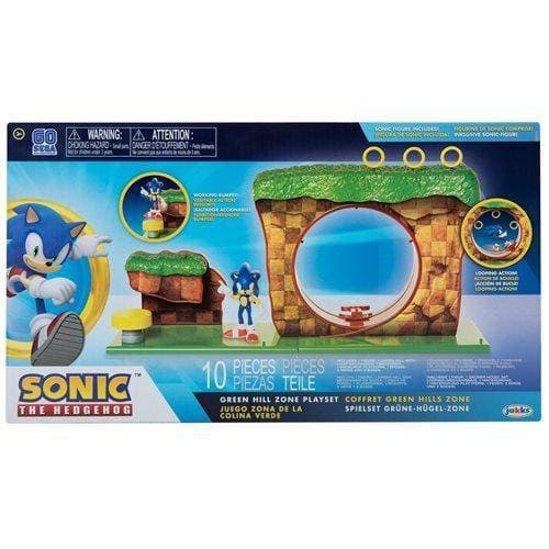 ToyShnip Sonic the Hedgehog Green Hill Zone Playset — Action & Toy Figures