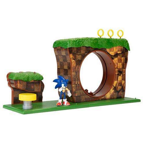 ToyShnip Sonic the Hedgehog Green Hill Zone Playset — Action & Toy Figures