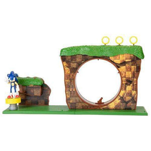 ToyShnip Sonic the Hedgehog Green Hill Zone Playset — Action & Toy Figures