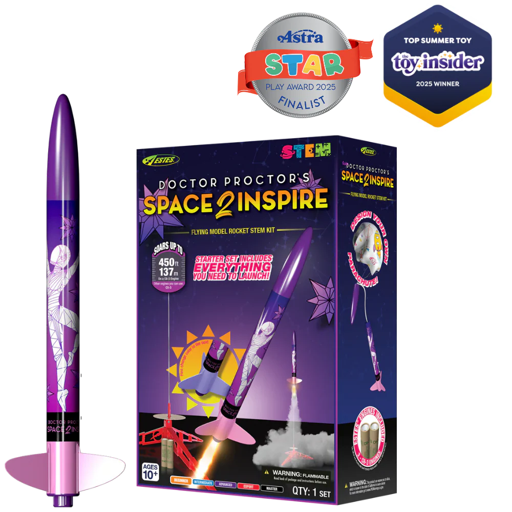 ESTES Space2Inspire STEM Kit Rocket-Building Kit, Beginner Flying-Rocket-Model Kit for Ages 10+ (Copy)
