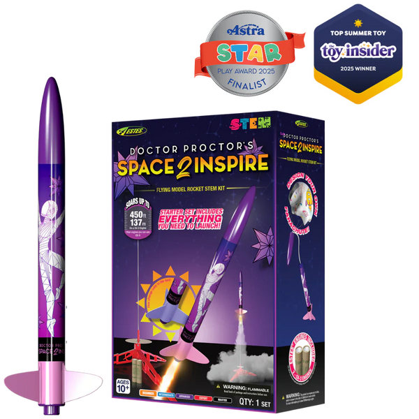 ESTES Space2Inspire STEM Kit Rocket-Building Kit, Beginner Flying-Rocket-Model Kit for Ages 10+ (Copy)