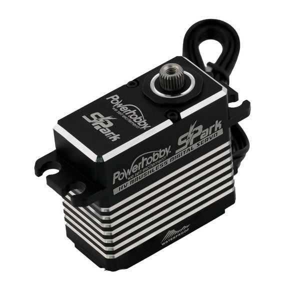 Powerhobby Spark HV Waterproof Brushless Steel Gear Servo / Aluminum Case