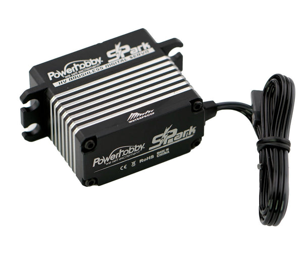 Powerhobby Spark HV Waterproof Brushless Steel Gear Servo / Aluminum Case
