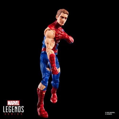 ToyShnip Spider-Man Marvel Legends Magic: The Gathering Battle-Damaged Spider-Man 6-Inch Action Figure and Card — Action &