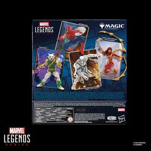 ToyShnip Spider-Man Marvel Legends Magic: The Gathering Battle-Damaged Spider-Man 6-Inch Action Figure and Card — Action &
