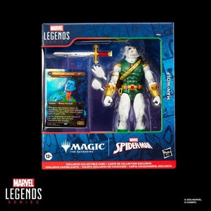 ToyShnip Spider-Man Marvel Legends Magic: The Gathering Man-Wolf 6-Inch Action Figure and Card — Action & Toy Figures
