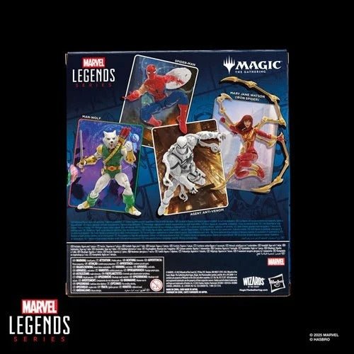ToyShnip Spider-Man Marvel Legends Magic: The Gathering Man-Wolf 6-Inch Action Figure and Card — Action & Toy Figures