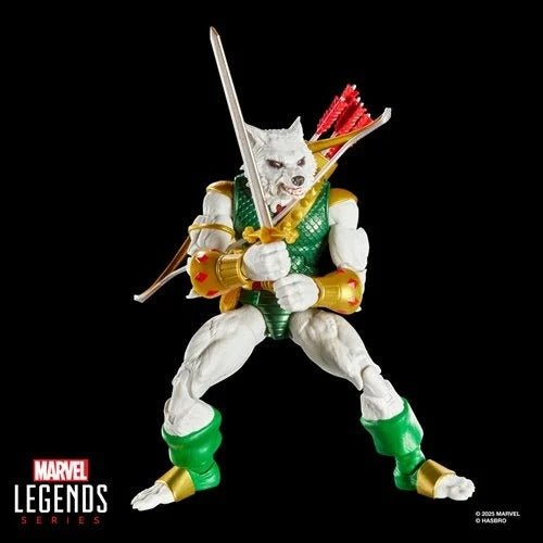 ToyShnip Spider-Man Marvel Legends Magic: The Gathering Man-Wolf 6-Inch Action Figure and Card — Action & Toy Figures
