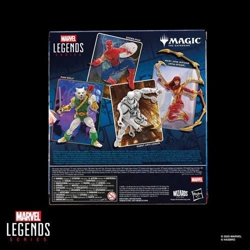 ToyShnip Spider-Man Marvel Legends Magic: The Gathering Mary Jane Watson (Iron Spider) 6-Inch Action Figure and Card —