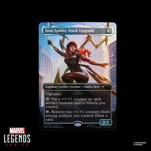 ToyShnip Spider-Man Marvel Legends Magic: The Gathering Mary Jane Watson (Iron Spider) 6-Inch Action Figure and Card —