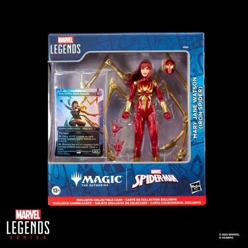 ToyShnip Spider-Man Marvel Legends Magic: The Gathering Mary Jane Watson (Iron Spider) 6-Inch Action Figure and Card —