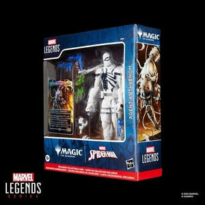 ToyShnip Spider-Man Marvel Legends Series Magic: The Gathering Agent Anti-Venom 6-Inch Action Figure and Card — Action & Toy