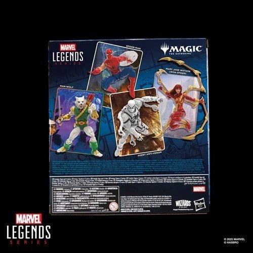ToyShnip Spider-Man Marvel Legends Series Magic: The Gathering Agent Anti-Venom 6-Inch Action Figure and Card — Action & Toy