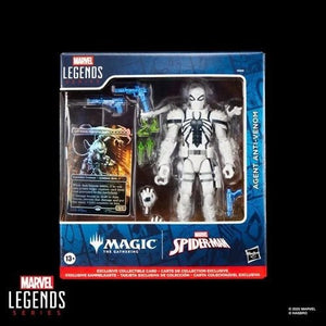 ToyShnip Spider-Man Marvel Legends Series Magic: The Gathering Agent Anti-Venom 6-Inch Action Figure and Card — Action & Toy