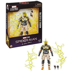 ToyShnip Spider-Man: No Way Home Marvel Legends Series Electro 6-Inch Action Figure — Action & Toy Figures