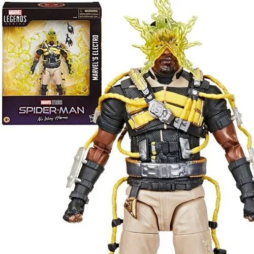 ToyShnip Spider-Man: No Way Home Marvel Legends Series Electro 6-Inch Action Figure — Action & Toy Figures