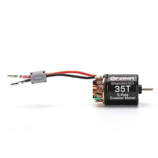 PowerHobby Spektrum SPMXSM5353 Firma 35T Rebuildable 3-Pole Brushed Crawler Motor