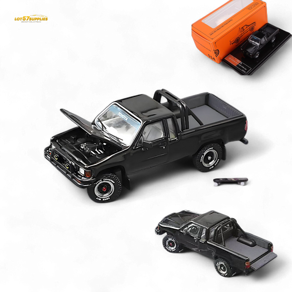 GCD Toyota Hilux SR5 in Black 1:64 KS-062-514