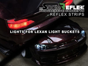 Strip - LEDs for Lexan Light Bucket Kit (Wht, Amb, Red)