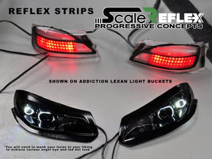 Strip - LEDs for Lexan Light Bucket Kit (Wht, Amb, Red)