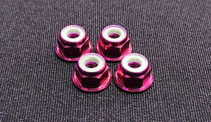 Scale Reflex Wheel Nuts Pink 4 Pack