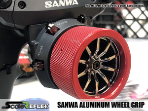 Wheel Grip - Replacement Compatible with Futaba and Sanwa - Choose color