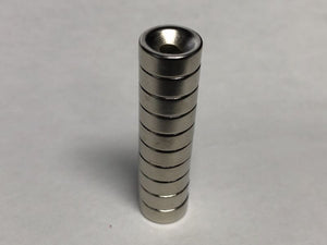 Universal Countersunk Magnets 8 Pack