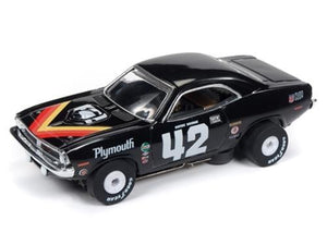Auto World Trans American HO Slot Race Set AFX SRS326 Plymouth Cuda Cougar