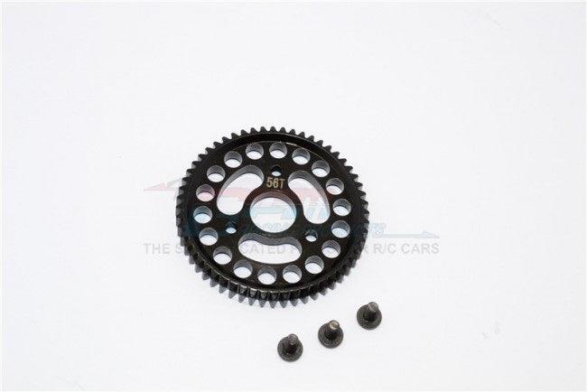 GPM SSLA056T-BLACK STEEL MAIN GEAR 56T TRAXXAS SLASH 4X4