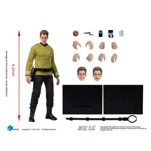 ToyShnip Star Trek 2009 Exquisite Super Kirk 1/12 PX Action Figure