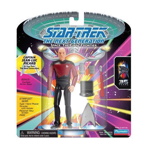 ToyShnip Star Trek Classic Star Trek: The Next Generation Captain Jean-Luc Picard 5-Inch Action Figure — Action & Toy Figures