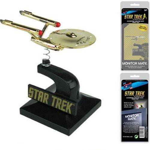 ToyShnip Star Trek: The Original Series 24kt Gold Plated Enterprise Monitor Mate - Convention Exclusive — Toys & Games