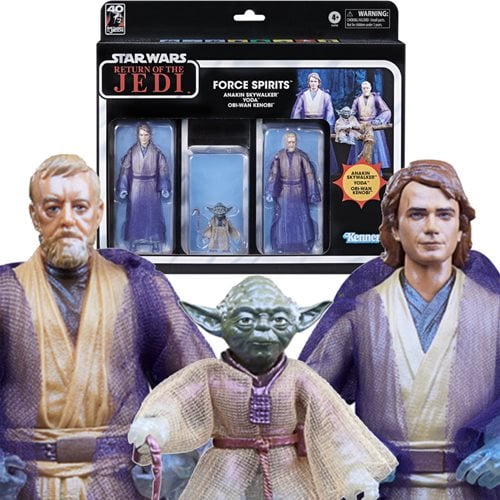 ToyShnip Star Wars Black Series Force Spirits 6-Inch Action Figures — Action & Toy Figures