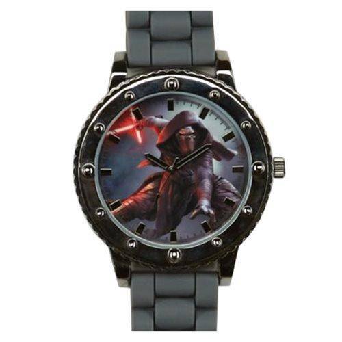 ToyShnip Star Wars: Episode VII - The Force Awakens Kylo Ren Gray Silicone Strap Watch — Toys & Games