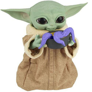 ToyShnip Star Wars Galactic Snackin Grogu Animatronic Toy Figure — Action Figure