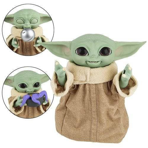 ToyShnip Star Wars Galactic Snackin Grogu Animatronic Toy Figure — Action Figure